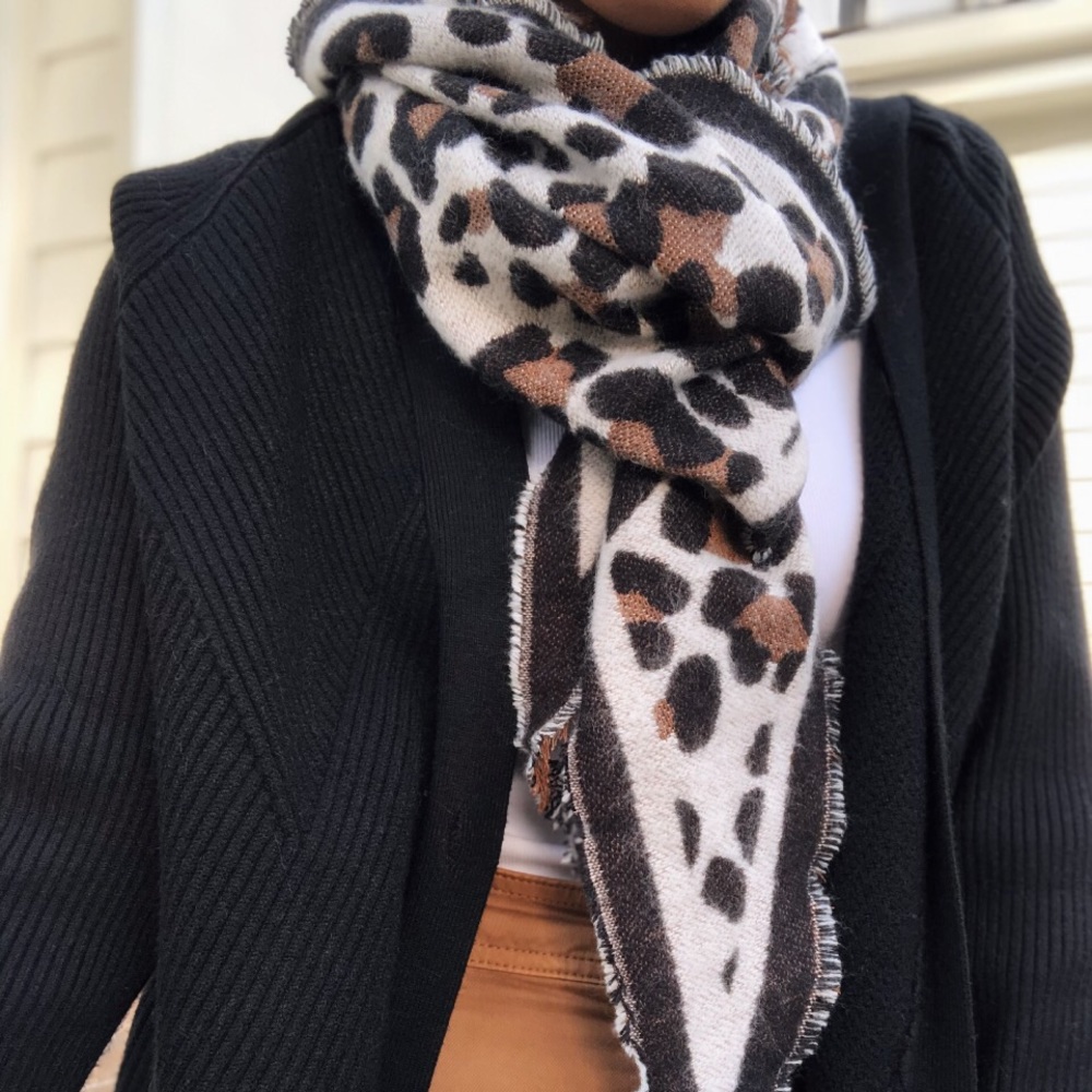 Last 1✨Leopard Print Scarf - Melissa - Picture 7 of 8